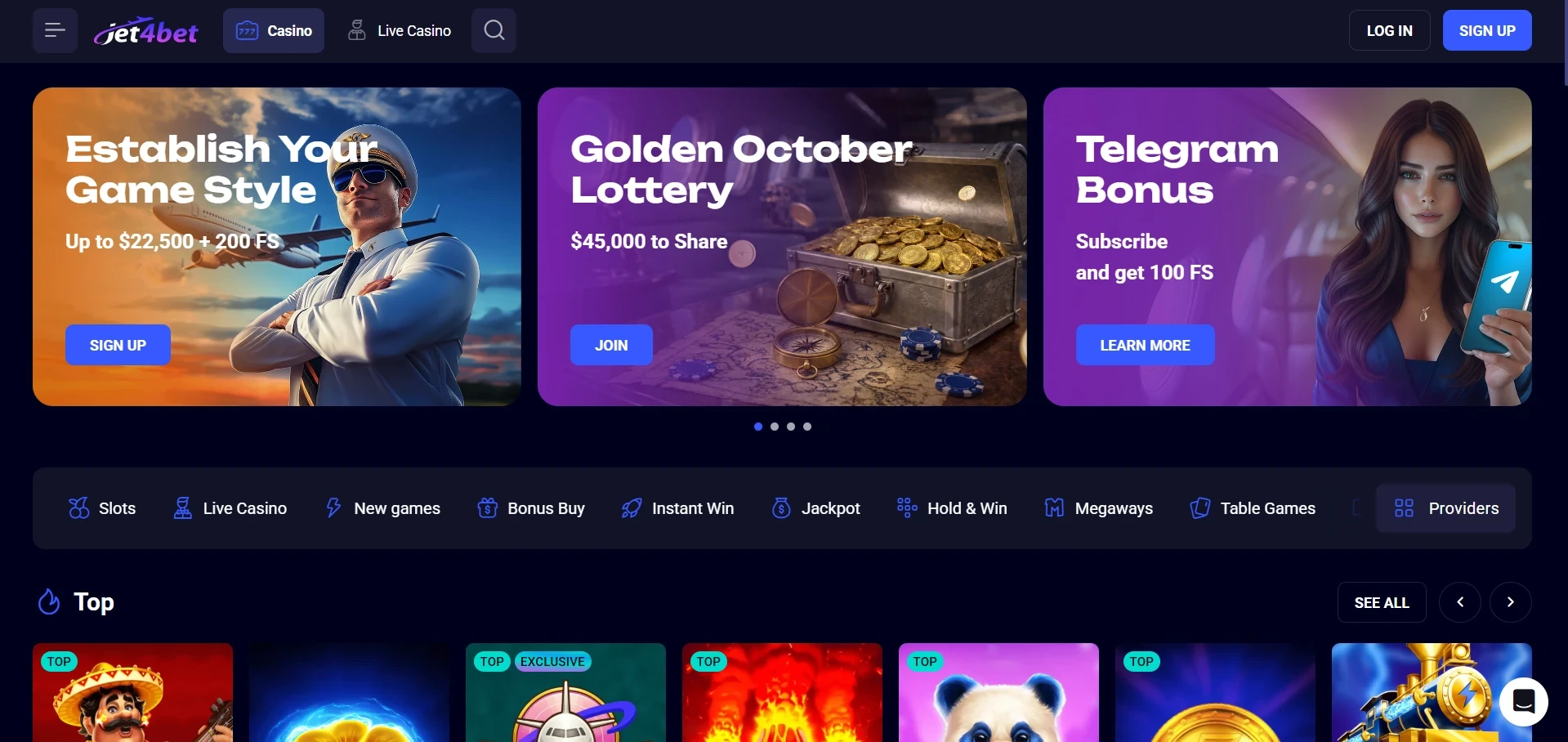 Jet4bet online casino